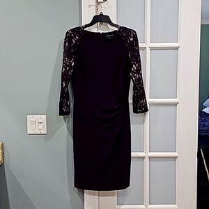 Ralph Lauren purple dress